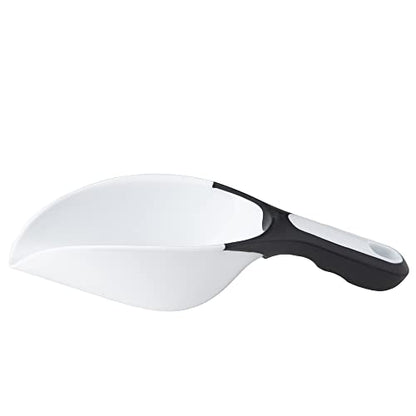  Select Plastic Scoop, 1 Cup, White