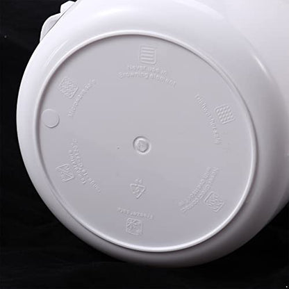  Portable Microwave Rice Cooker With Rice Paddle Food Steamer Pot White Small