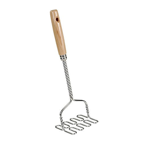  Sher With Wooden Handle, Silver/Brown