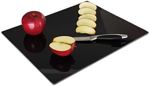  Glass Cutting Board, 16 * 12 Inch Set Of 1 Tempered Glass Cutting Board, Decorative Square Marble Chopping Board For Kitchen, Scratch, Heat, Shatter Resistant Cutting Mat (Mosaic)