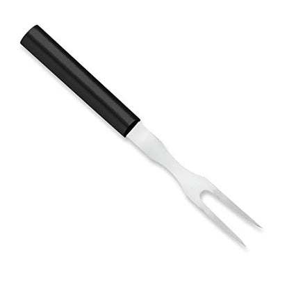 Ada Cutlery Carving Fork Stainless Steel Tine Steel Resin Made In USA, 9-1/2 Inches, Black Handle
