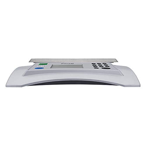  Pana V136 Large Volume Measuring Kitchen/Baking/Cooking Scale, Preprogrammed With Over 500 Ingredients, LCD Digital Display, 13lb Capacity, Universal, Light Grey