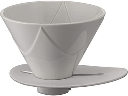 Hario V60 Mugen Coffee Dripper, Size 02, Clear Black
