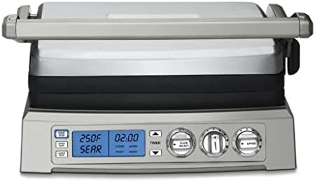 Cuisinart Panini Press, Stainless Steel Griddler, Sandwich Maker & More, 5-IN-1, GR-4NP1