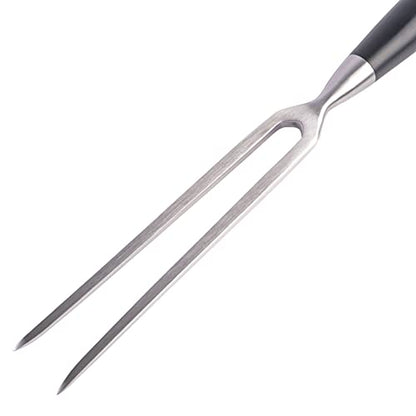  High-Carbon 1.411 German Steel Cutlery, 6.5" Carving Fork