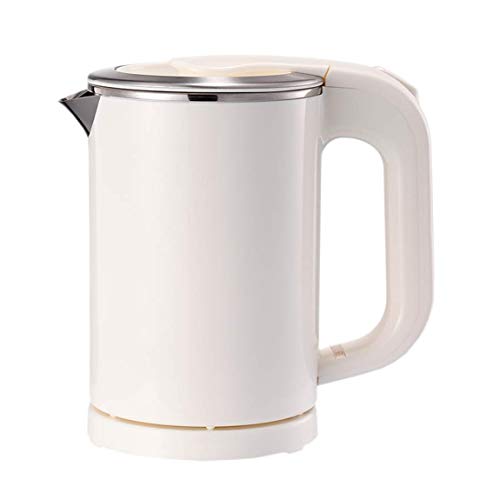  0.5L Portable Travel Electric Kettle Suitable For Traveling Cooking, Boiling (White)