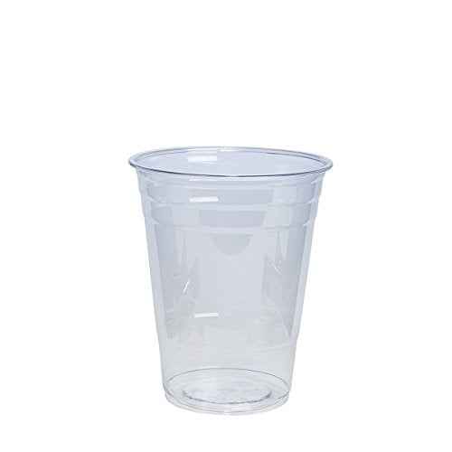  [100 Pack - 16 Oz.] Crystal Clear PET Plastic Cups