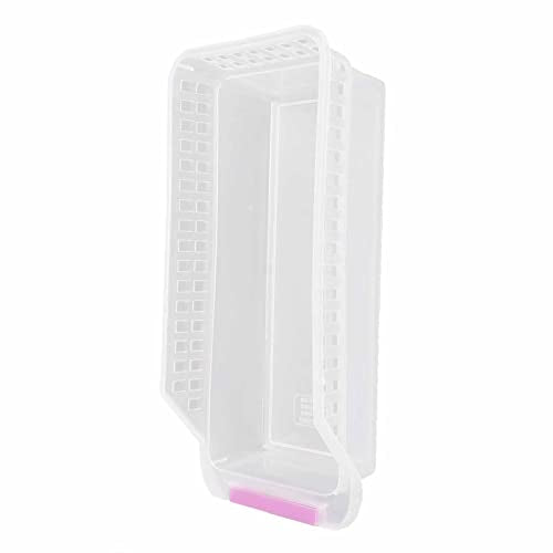  Jopwkuin Cosmetic Organizer, Durable PP Keep Neat Vent Hole Design Storage Basket Easy For Living Room Refrigerator Desktop
