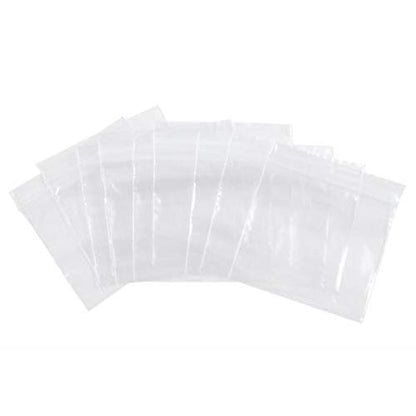  2 Mil Clear Resealable Bags - Case Of 1000 (4" X 4")