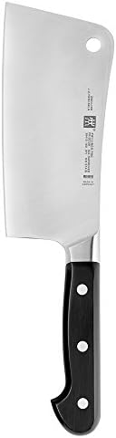 Zwilling Pro 6-Inch Meat Cleaver Razor-Sharp German Knife Set Made In Company-Owned German Factory With Special Formula Steel, Perfected For Almost 300 Years, Stainless Steel