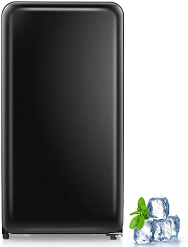  Compact Refrigerator Mini Fridge For Beverage, Ice Cream, Vegetable, Fruit, 1.7 Cu. Ft., Freezer With Drip Tray, Bottle Racks And Defrost Button, Great For Bedroom, Office, Garage, Dorm, Green