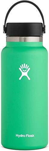 Hydro Flask Water Bottle - Stainless Steel & Vacuum Insulated - Wide Mouth 2.0 With Leak Proof Flex Cap - 32 Oz, Sunflower