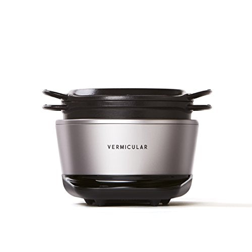  ERMICULAR Rice Cooker"RICEPOT MINI" (3Go) RP19A-SV (Solid Silver)【Japan Domestic Genuine Products】 【Ships From JAPAN】