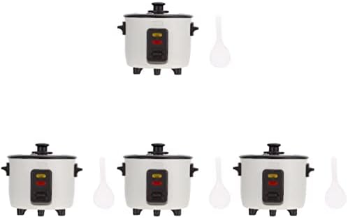  Kisangel Mini Brands Play Food Miniature Rice Cooker Rice Cooker Simulation Rice Cooker Mini Rice Cooker Model Appliance Kitchen Mini Brands Play Food