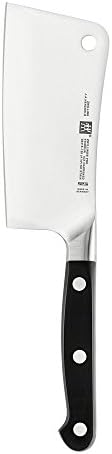 Zwilling Pro 6-Inch Meat Cleaver Razor-Sharp German Knife Set Made In Company-Owned German Factory With Special Formula Steel, Perfected For Almost 300 Years, Stainless Steel