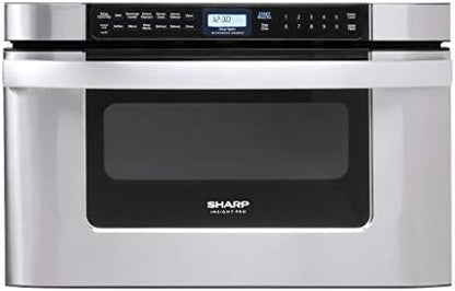 Sharp Harp KB-6524PS 24-Inch Microwave Drawer Oven, 1.2 Cu. Ft., Stainless Steel