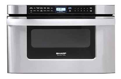 Sharp Harp KB-6524PS 24-Inch Microwave Drawer Oven, 1.2 Cu. Ft., Stainless Steel