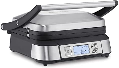 Cuisinart Panini Press, Stainless Steel Griddler, Sandwich Maker & More, 5-IN-1, GR-4NP1
