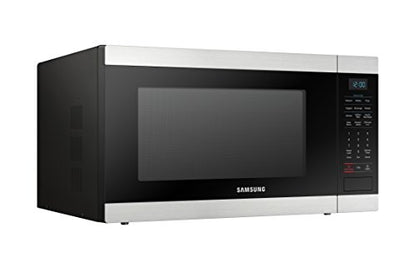  Amsung Electronics Samsung MS19M8000AS/AA Large Capacity Countertop Microwave Oven With Sensor And Ceramic Enamel Interior, Stainless Steel, 1.9 Cubic Feet