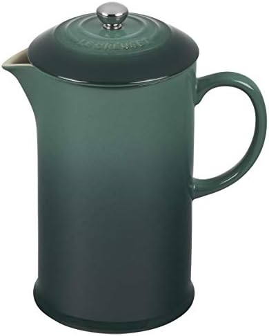 Le Creuset Stoneware French Press, 34 Oz., Artichaut