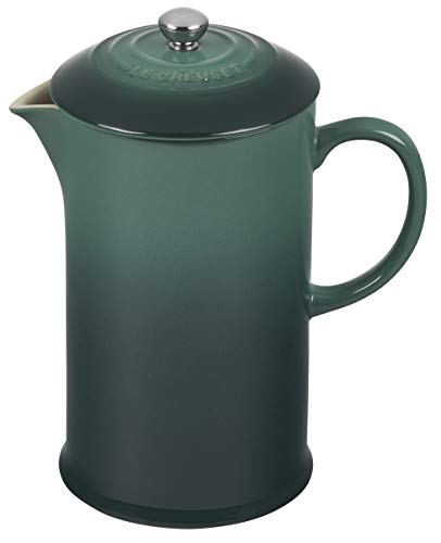 Le Creuset Stoneware French Press, 34 Oz., Artichaut