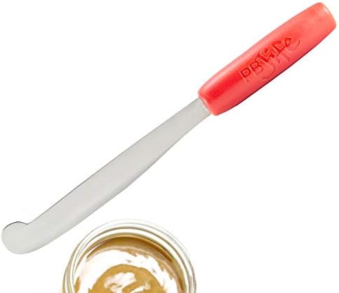  ! The Ultimate PB Knife. Stir, Scrape, And Clean The BIG Jars (White, 1)