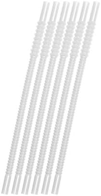 Tervis Tumbler Reusable Straight Straws BPA Free-Dishwasher Safe-6 Pack, 10", Clear