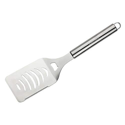  Extra Sturdy Grill Spatula With Bottle Opener-Heavy Duty Stainless Steel Metal BBQ Spatula- Large Metal Grilling Turner For Grilled Beef, Steak-4x6 In Hamburger Turner