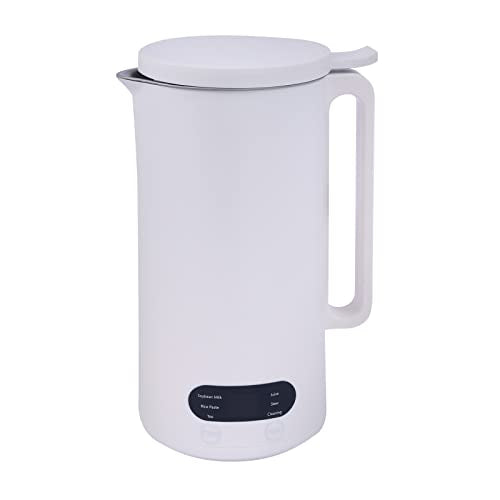  Automatic Soy Milk And Nut Milk Maker Machine, 350ml/11oz Juicer Soy Milk Maker Soup Maker With Stainless Steel And Blade, Multi Cooker Mixer For Soybean Oat Coconut Cereal Boiling, US Plug 110V