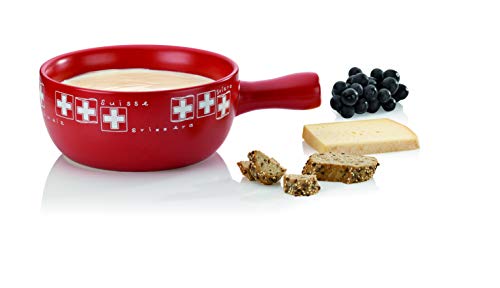  (ケラ) 2L Red Uri Fondue Pot, サイズ:∅22.5×32×H10cm