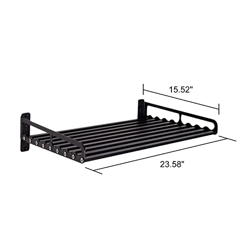 Maximize Your Kitchen Space With Microwave Oven Rack - Wall-Mounted Organizer For Cookware And Electric Oven - 60 Lb Weight Capacity - Suitable For Microwave And Electric Oven