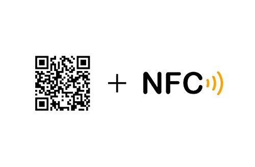  Sell Your Things - QR Code And NFC Tag - Easily Programmable - One - Sided Storefront Window Decal