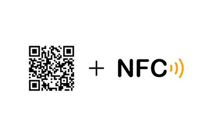 Sell Your Things - QR Code And NFC Tag - Easily Programmable - One - Sided Storefront Window Decal