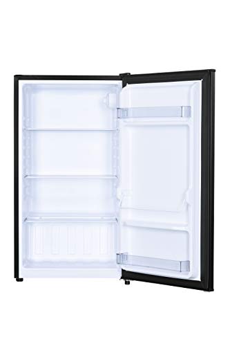  DAR032B1BM 3.2 Cu.Ft. Mini Fridge In Black - Free-Standing All Fridge For Bedroom, Living Room, Kitchen, Dorm