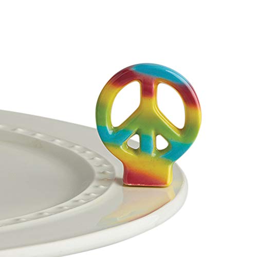  Fleming Hand-Painted Mini: Peace Out! (Peace Sign) A241