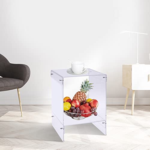  Table End Table Side Table Clear Nightstand For Living Room Bedroom Home Decoration