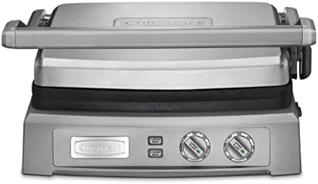 Cuisinart Panini Press, Stainless Steel Griddler, Sandwich Maker & More, 5-IN-1, GR-4NP1