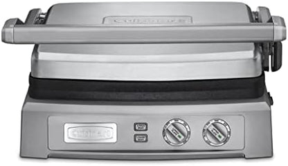 Cuisinart Panini Press, Stainless Steel Griddler, Sandwich Maker & More, 5-IN-1, GR-4NP1
