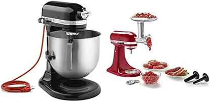 KitchenAid KSM8990WH 8-Quart Commercial Countertop Mixer, 10-Speed, Gear-Driven, White