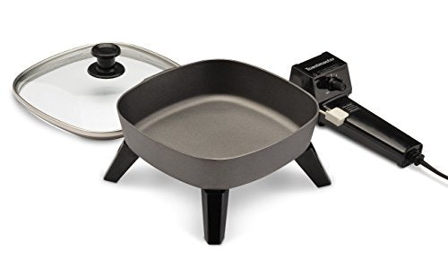  TM-602SK Electric Skillet, 6 Inch, Black