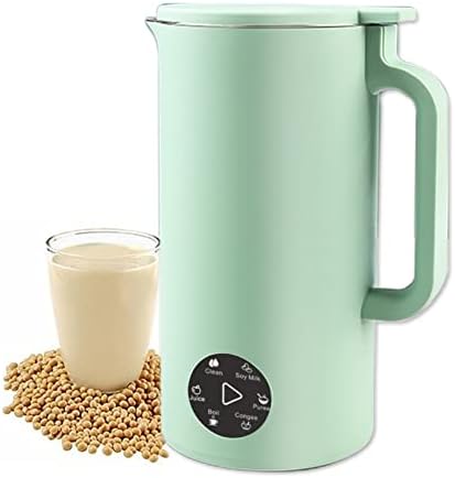  Ni Soybean Milk Maker, Portable Soy Milk Machine With 6 Functions, Juicer Maker, Free Filtering, Self Cleaning And 110V For Household (White-)