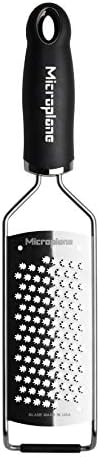 Microplane Gourmet Series Hard Cheese Grater (Fine, Black)