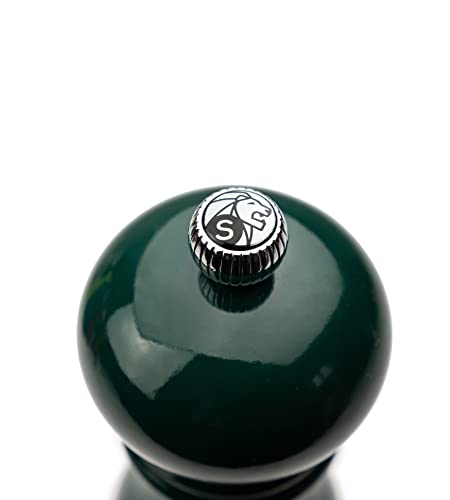 Peugeot EUGEOT - Paris Salt Mill 18 Cm - Paris Rama Collection - Classic Adjustment - PEFC Certified Wood - Made In France - Forest Green