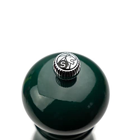 Peugeot EUGEOT - Paris Salt Mill 18 Cm - Paris Rama Collection - Classic Adjustment - PEFC Certified Wood - Made In France - Forest Green
