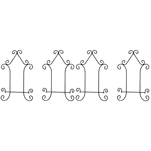  YARNOW 4 Pcs Plate Hangers Plate Holder For Wall Artwork Display Support Canvas Painting Holder Rack Artwork Wall