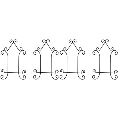  YARNOW 4 Pcs Plate Hangers Plate Holder For Wall Artwork Display Support Canvas Painting Holder Rack Artwork Wall