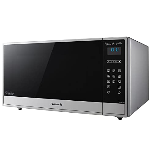 Panasonic NN-SE785S 1.6 Cu Ft 1250W Cyclonic Wave Built-In/Countertop Microwave Oven Bundle With 2 YR CPS Enhanced Protection Pack