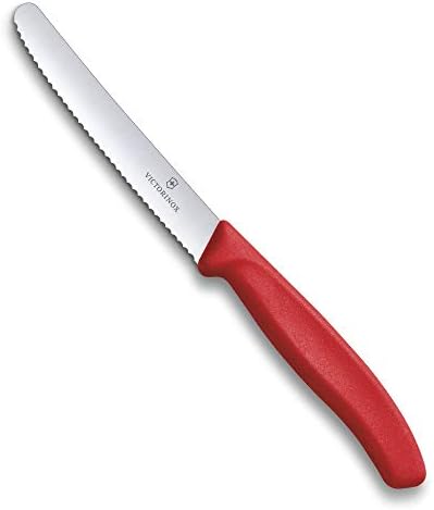 Victorinox Swiss Classic Tomato And Table Paring Knife, 4.3 Inches, Blue