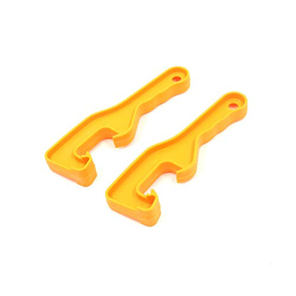  5Pcs Universal Lid Can Opener Orange Plastic For Bucket Lid Paint Cover (Orange)