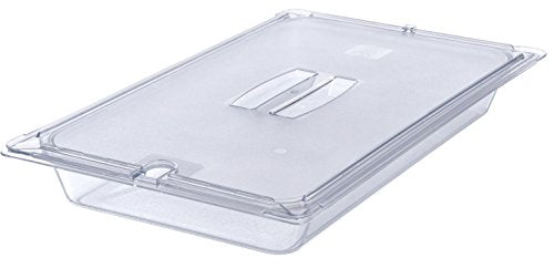  10211U07 StorPlus Full Size Polycarbonate Universal Handled Notched Food Pan Lid, Clear